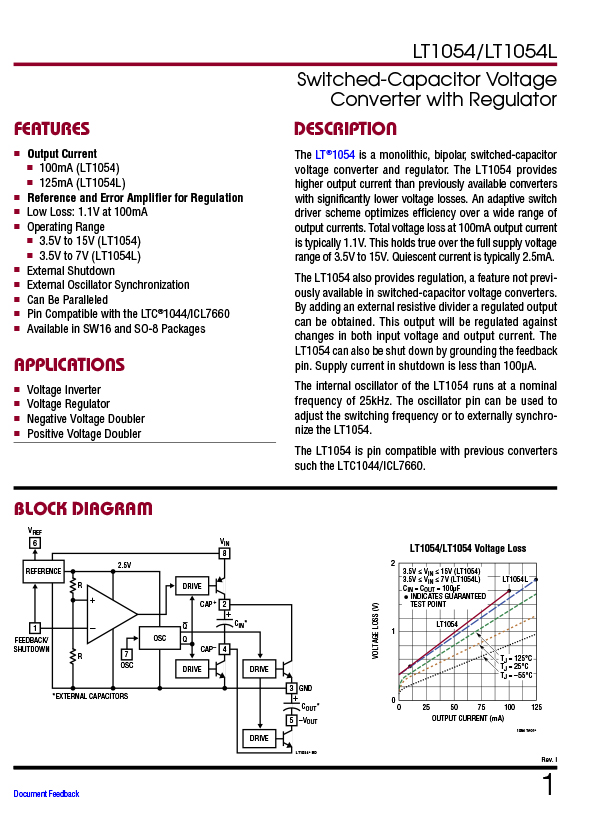 LT1054IS8#TRPBF-1