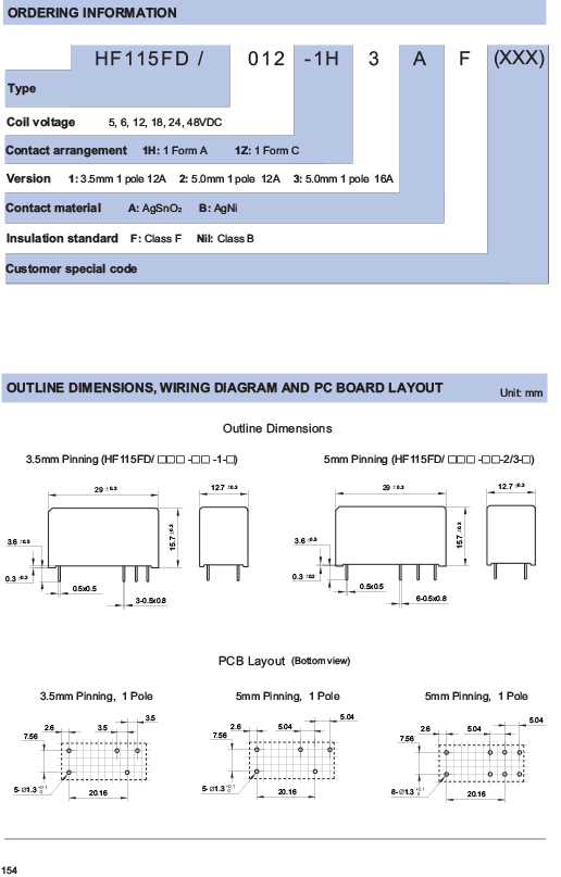 HF115FD 012-1H3AF-2